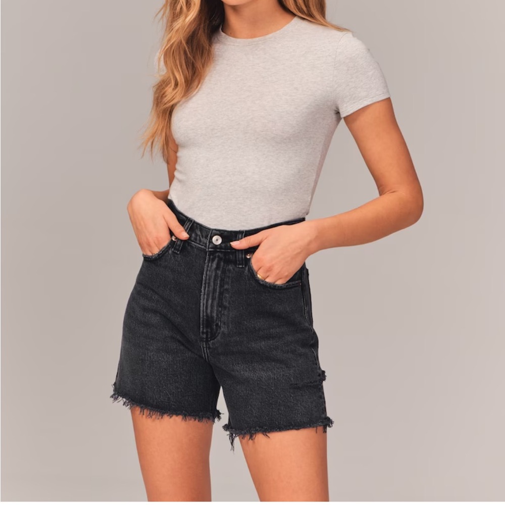 Abercrombie & Fitch The Dad Short High Rise